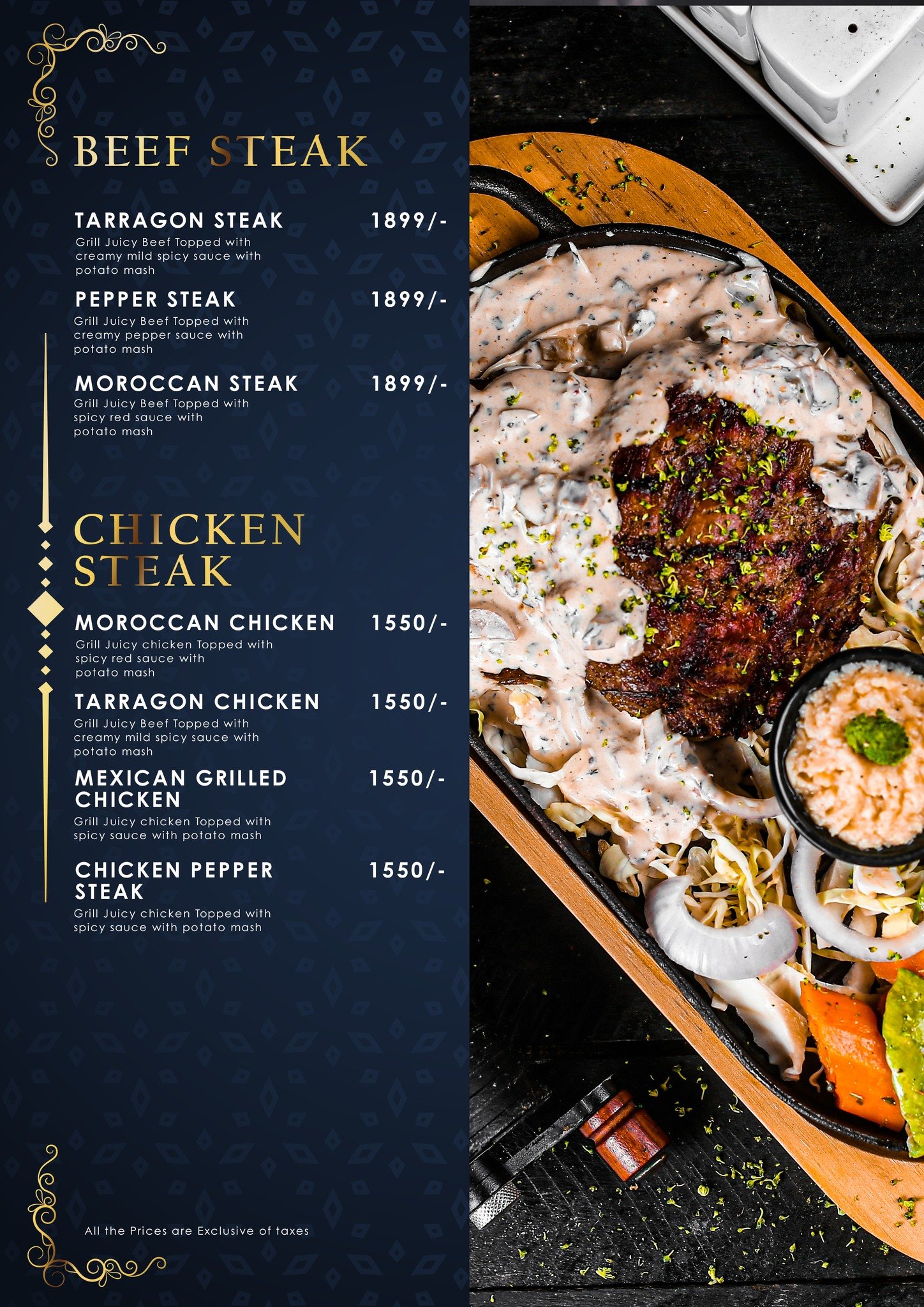 Resto Karachi Menu