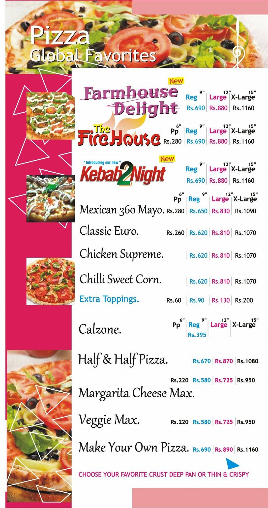 Chunk n Cheese menu page 5
