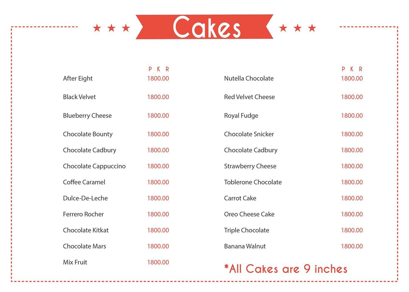 Jalal Sons menu page 6