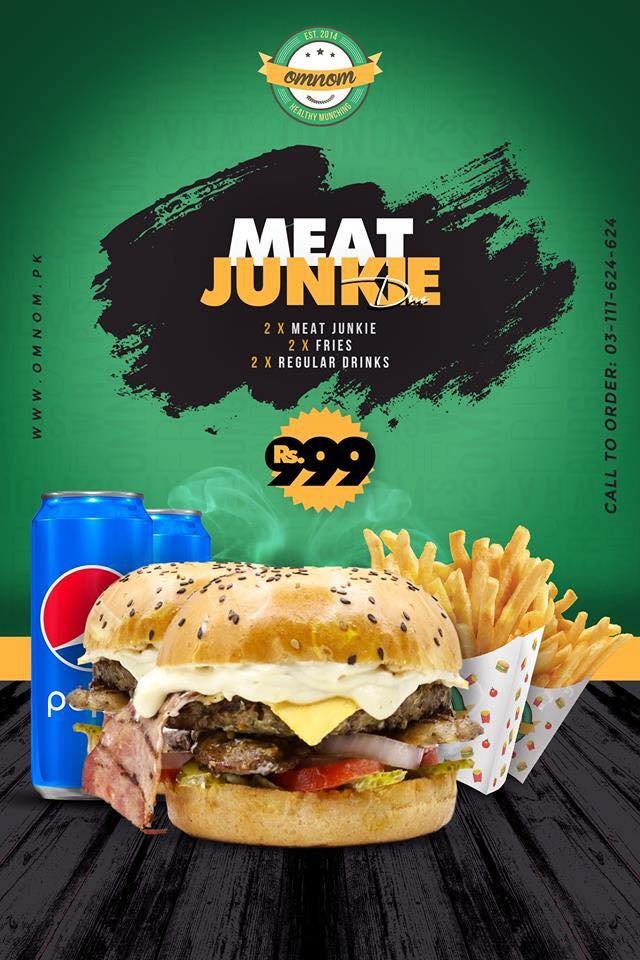 Omnom - Burgers & Grill menu page 5