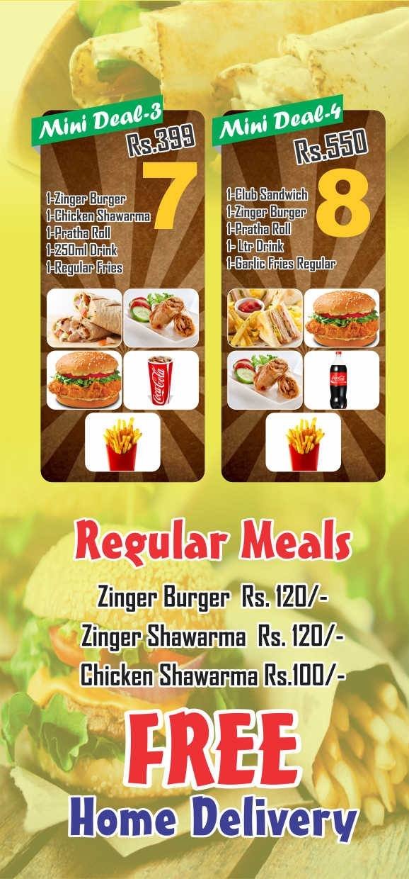 Smokin Grill menu page 3
