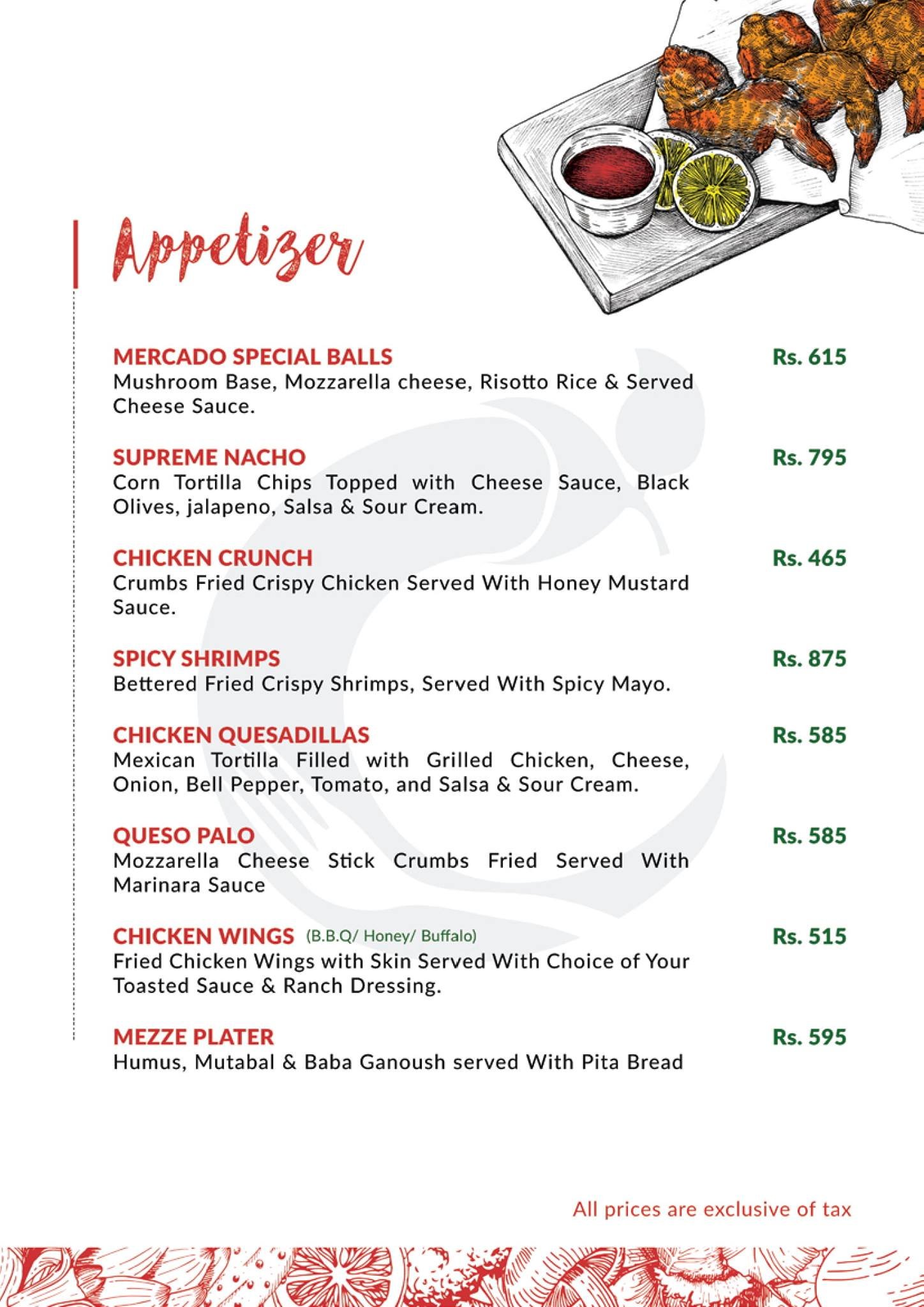 Mercado Cuisine menu page 7