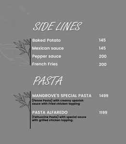 Mangroves - The ultimate cuisine menu page 3
