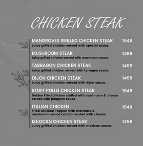Mangroves - The ultimate cuisine menu page 4