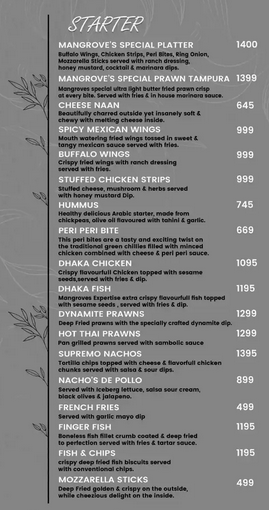 Mangroves - The ultimate cuisine menu page 7