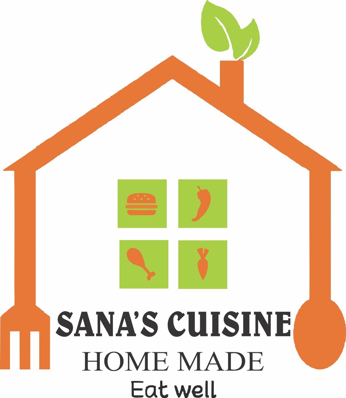 Sanas Food World logo